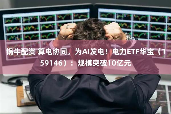锅牛配资 算电协同，为AI发电！电力ETF华宝（159146）：规模突破10亿元
